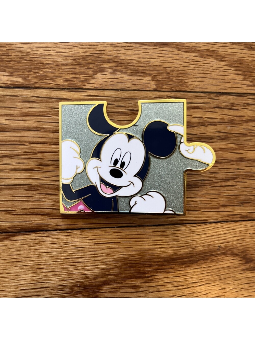 Disney Mickey Mouse & Friends Puzzle Pieces Blind Box Enamel Pin - Mickey Mouse